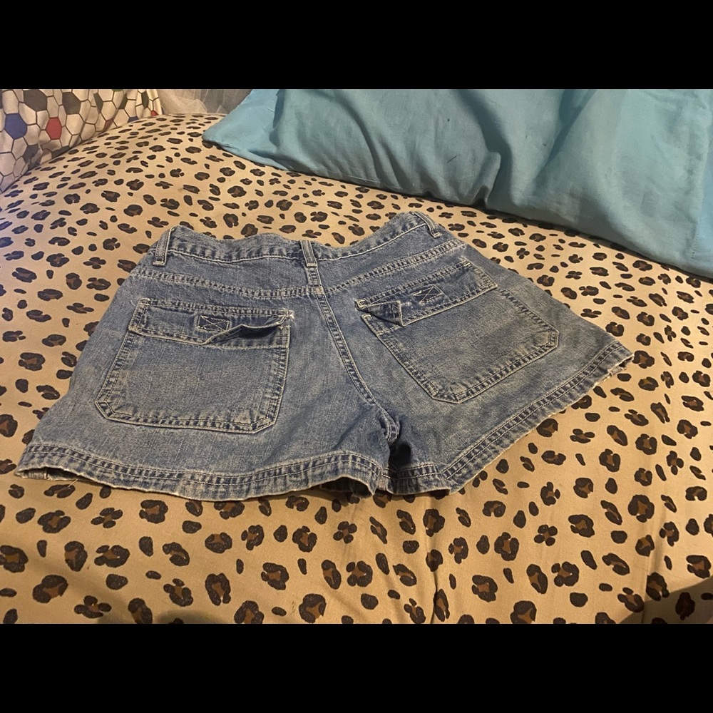 Denim shorts, size 2